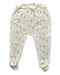 A White Casual Pants from Seed in size 6-12M for girl. (Back View)