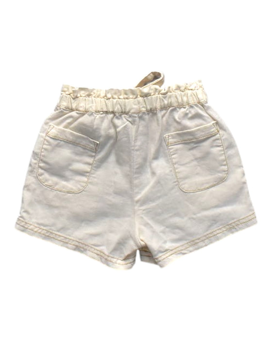 A Ivory Shorts from Gingersnaps in size 12-18M for girl. (Back View)