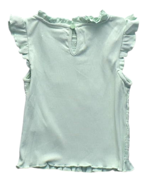 A Green Sleeveless Tops from Gingersnaps in size 12-18M for girl. (Back View)