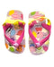 A Multicolour Flip Flops from Havaianas in size 18-24M for girl. (Back View)