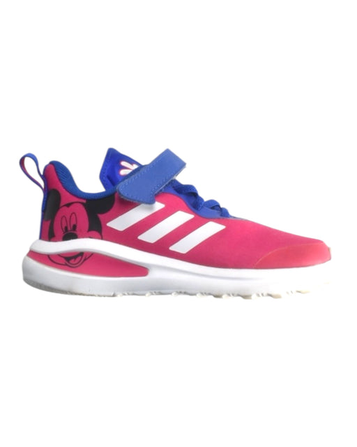 A Multicolour Sneakers from Adidas x Disney in size 3T for girl. (Front View)