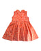 A Red Sleeveless Dresses from Elly in size 12-18M for girl. (Back View)