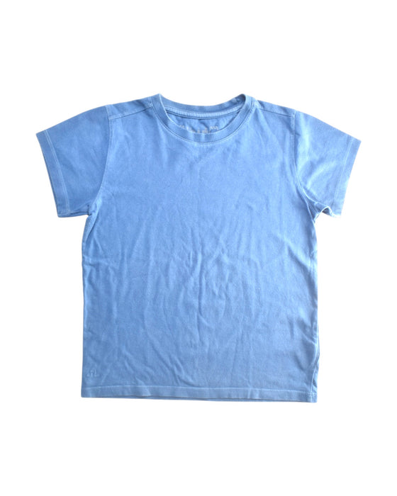 A Blue Short Sleeve T Shirts from Chateau de Sable in size 4T for boy. (Front View)