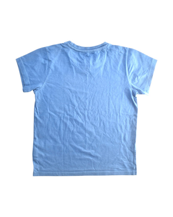 A Blue Short Sleeve T Shirts from Chateau de Sable in size 4T for boy. (Back View)