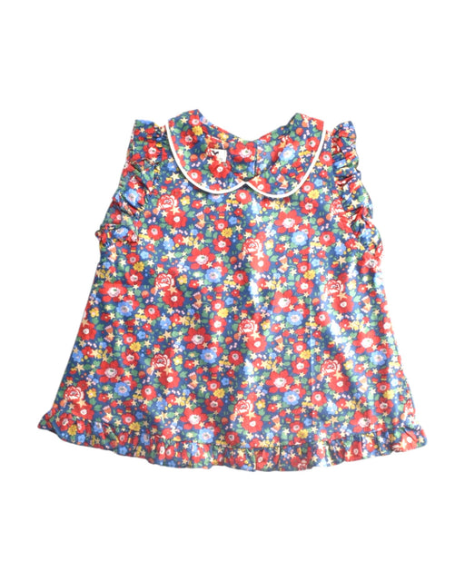 A Multicolour Sleeveless Tops from Elizabeth Little in size 10Y for girl. (Front View)