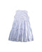 A Blue Sleeveless Dresses from Familiar in size 5T for girl. (Back View)
