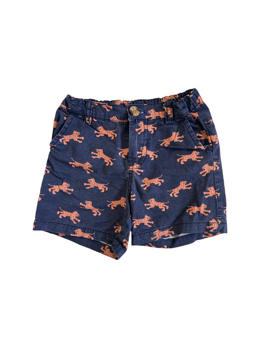 A Blue Shorts from Seed in size 4T for boy. (Front View)