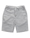 A Grey Shorts from Crewcuts in size 5T for boy. (Front View)