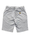 A Grey Shorts from Crewcuts in size 5T for boy. (Back View)