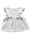A White Short Sleeve Dresses from Tartine et Chocolat in size 2T for girl. (Front View)