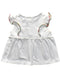 A White Short Sleeve Dresses from Tartine et Chocolat in size 2T for girl. (Back View)
