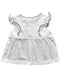 A White Short Sleeve Dresses from Tartine et Chocolat in size 2T for girl. (Back View)