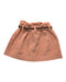 A Peach Short Skirts from Buho in size 3T for girl. (Back View)