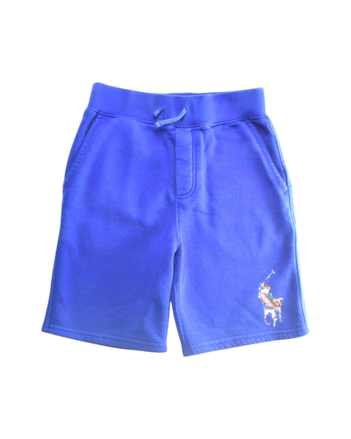 A Blue Shorts from Polo Ralph Lauren in size 8Y for boy. (Front View)