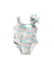 A Pink Swimsuits from The Beaufort Bonnet Company in size 6-12M for girl. (Front View)