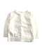A White Cardigans from Seed in size 6-12M for girl. (Back View)