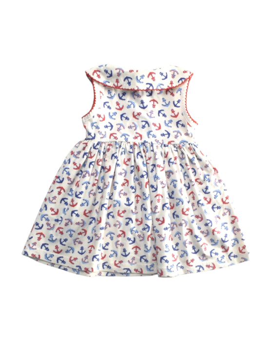 A Multicolour Sleeveless Dresses from Rachel Riley in size 3-6M for girl. (Back View)