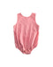 A Red Sleeveless Rompers from Classic Whimsy in size 12-18M for girl. (Back View)