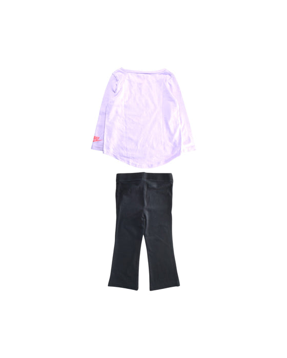 A Purple Leggings Sets from Nike in size 12-18M for girl. (Back View)