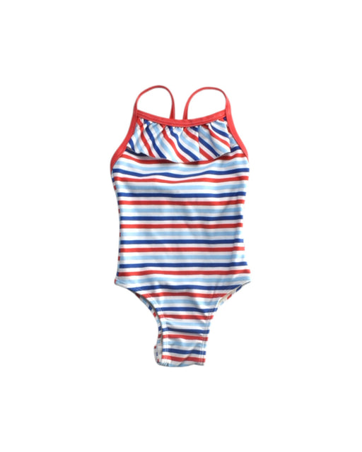 A Multicolour Swimsuits from Little English in size 6-12M for girl. (Front View)