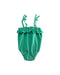 A Green Sleeveless Rompers from Seed in size 6-12M for girl. (Back View)