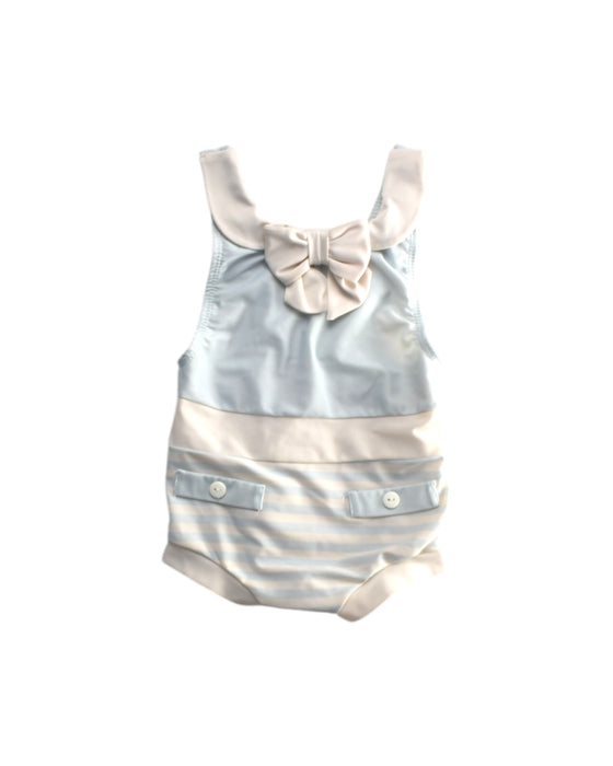 A Blue Swimsuits from Sal & Pigmenta in size 6-12M for girl. (Front View)