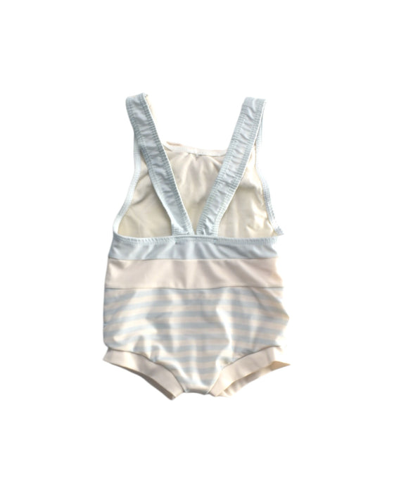 A Blue Swimsuits from Sal & Pigmenta in size 6-12M for girl. (Back View)