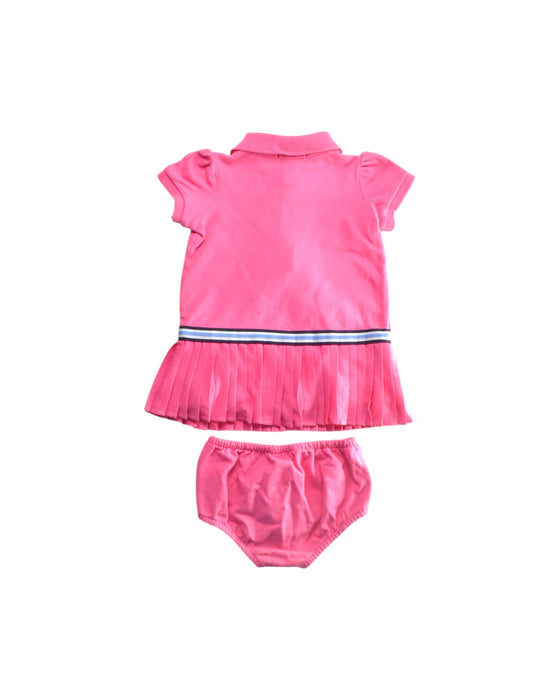 A Pink Dress Sets from Ralph Lauren in size 3-6M for girl. (Back View)