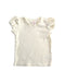 A White Short Sleeve Tops from Seed in size 18-24M for girl. (Front View)