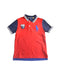 A Red Short Sleeve Polos from Polo Ralph Lauren in size 5T for boy. (Front View)