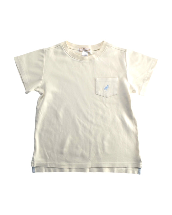A White Short Sleeve T Shirts from The Beaufort Bonnet Company in size 7Y for boy. (Front View)