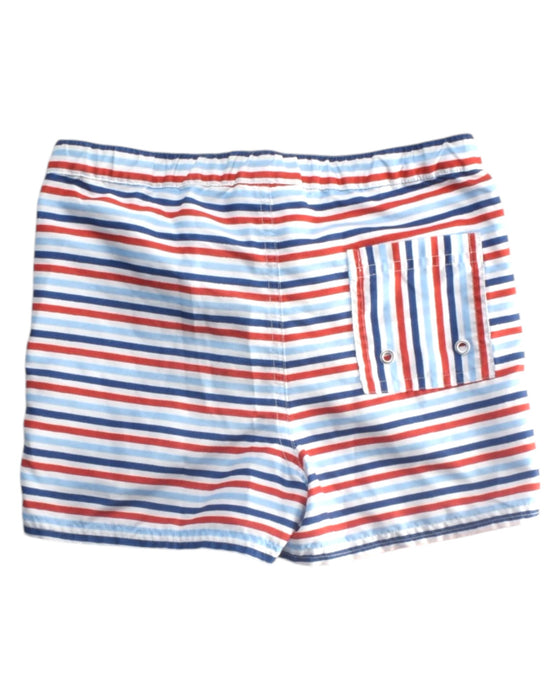 A Multicolour Swim Shorts from Little English in size 7Y for boy. (Back View)