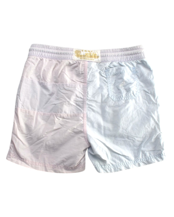 A Blue Shorts from The Beaufort Bonnet Company in size 6T for boy. (Back View)