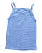 A Blue Sleeveless Tops from Petit Bateau in size 2T for girl. (Back View)