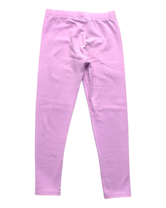 A Pink Leggings from Joules in size 4T for girl. (Back View)