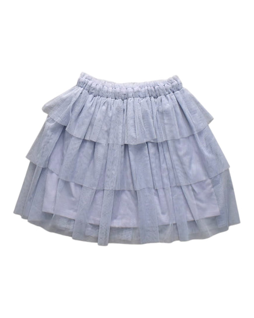 A Blue Tulle Skirts from Genwoo Kids in size 6T for girl. (Front View)