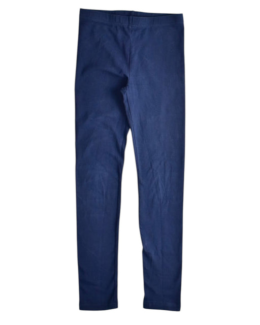 A Navy Leggings from Seed in size 10Y for girl. (Front View)