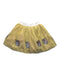 A Yellow Tulle Skirts from Seed in size 8Y for girl. (Front View)
