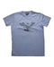 A Blue Short Sleeve T Shirts from Emporio Armani in size 12Y for boy. (Front View)