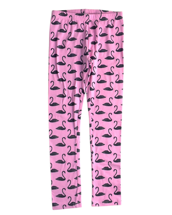 A Pink Leggings from Seed in size 10Y for girl. (Front View)