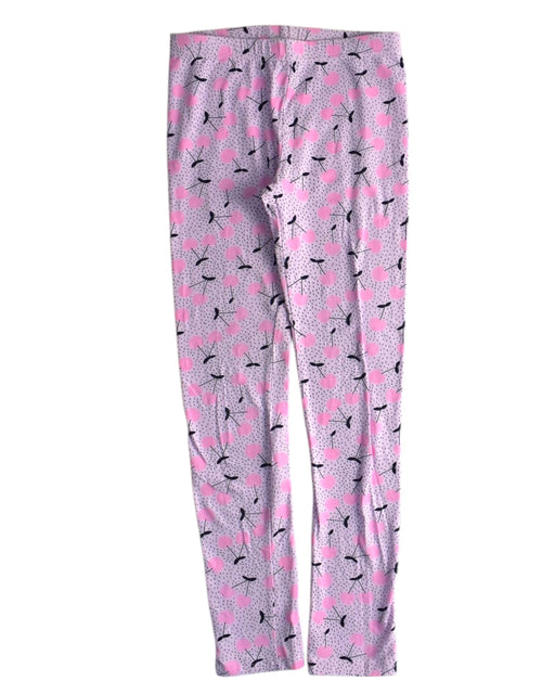 A Pink Leggings from Seed in size 10Y for girl. (Front View)