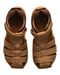 A Brown Sandals from Bobux in size 5T for boy. (Back View)