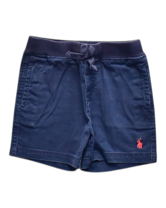 A Navy Shorts from Ralph Lauren in size 12-18M for boy. (Front View)