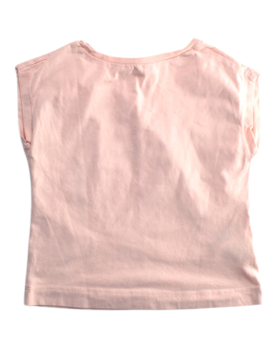 A Pink Sleeveless Tops from Mayoral in size 3T for girl. (Back View)