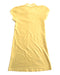 A Yellow Short Sleeve Dresses from Petit Bateau in size 8Y for girl. (Back View)