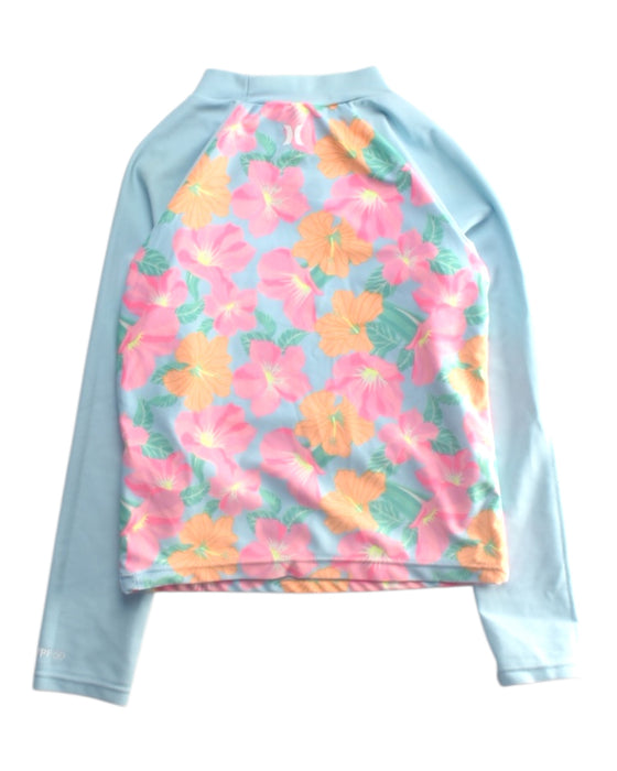 A Multicolour Rash Guards from Hurley in size 4T for girl. (Back View)