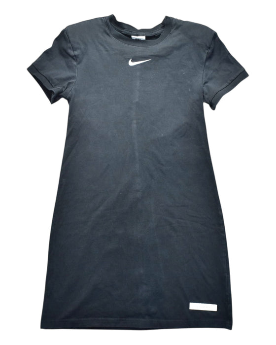 A Black Short Sleeve Dresses from Nike in size 6T for girl. (Front View)
