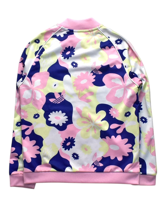 A  Lightweight Jackets from Adidas in size 9Y for girl. (Back View)