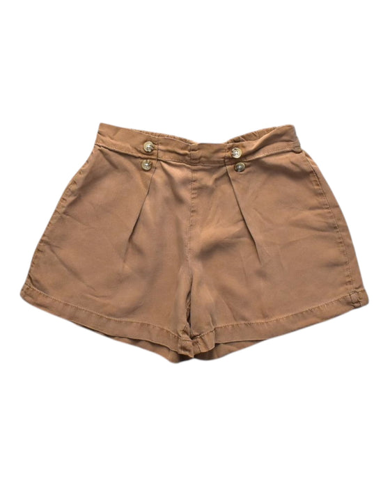 A Beige Shorts from Seed in size 9Y for girl. (Front View)