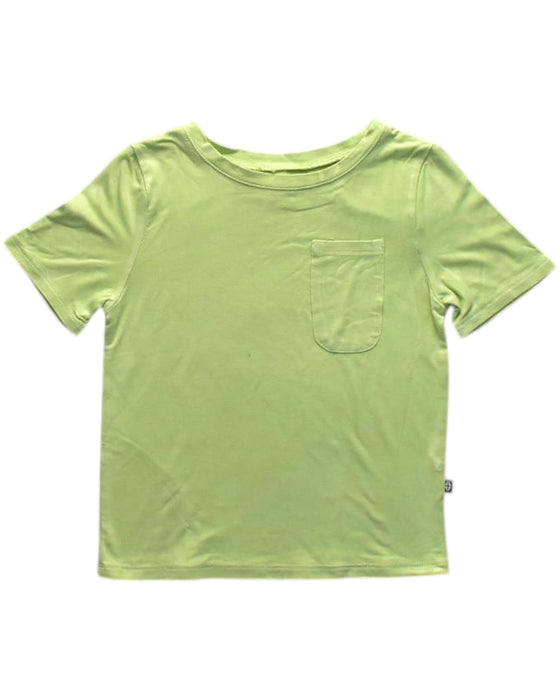 A Green Short Sleeve T Shirts from Kyte Baby in size 5T for boy. (Front View)